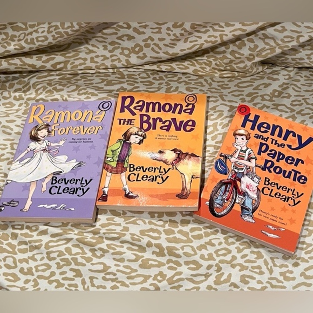 Beverly Cleary 3 book bundle